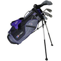 U.S. Kids Golf UL54-u 5 Club Stand Set - Grey/Purple Bag